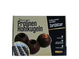 DECOCINO Pralinen Hohlkugeln Zartbitter Schokolade