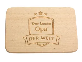 Spruchreif Fruehstuecksbrettchen Der beste Opa der Welt