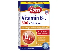 ABTEI Vitamin B12 500 Folsaeure