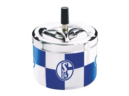 FC Schalke 04 Drehaschenbecher Karo