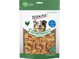 Dokas Hunde Snack Huehnerbrustfilet in Stueckchen