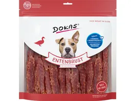 Dokas Hunde Snack Entenbrust in Scheiben