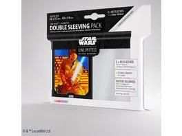 Gamegenic STAR WARS UNLIMITED DOUBLE SLEEVING PACK LUKE S