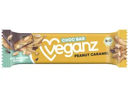 Veganz BIO Choc Bar Peanut Caramel