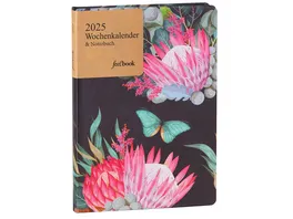 Markenburg Kalender 2025 Feelbook A5 Flower