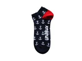 Unabux Unisex Sneaker Socken Anchored