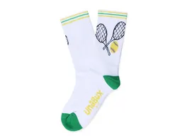 Unabux Unisex Sportsocken Tennis