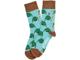 UnaBux Unisex Socken Schildkroete