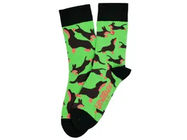 UnaBux Unisex Socken Dackel