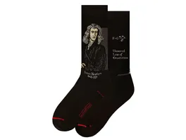 MuseARTa Unisex Socken Science History Isaac Newton