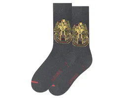 MuseARTa Unisex Socken Unknown Artist Tutankhamun s Golden Mask