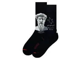 MuseARTa Unisex Socken Science History Pythagoras