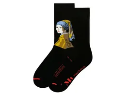 MuseARTa Unisex Socken Johannes Vermeer Girl with a Pearl Earring License