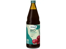 Alnavit Bio Cranberry Direktsaft glutenfrei