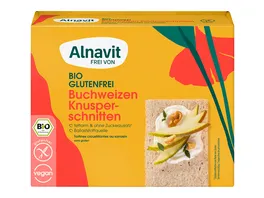 Alnavit Bio Knusperschnitten Buchweizen glutenfrei