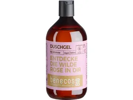 benecos BIO Duschgel Bio Wildrose
