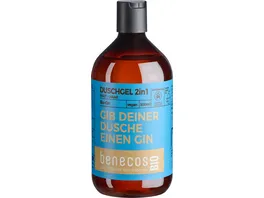 benecos BIO Duschgel 2in1 Bio Gin Haut Haar