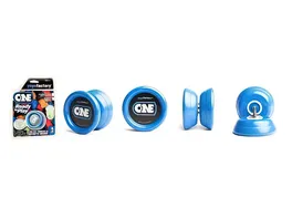 YoYoFactory ONE TM YoYo fuer Beginner und Fortgeschrittene 53 mm B 30 mm 58 g blau inkl 2 Kugellager