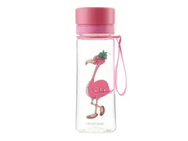 PROFINO Trinkflasche Infuze Flamingo 350ml
