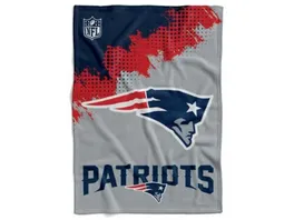 New England Patriots Flannel Decke