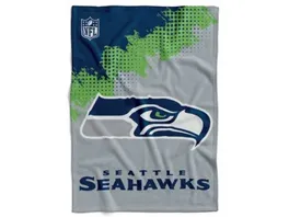 Seattle Seahawks Flannel Decke