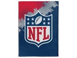 NFL Shield Flannel Decke