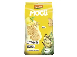 MOGLi Bio Zitronen Kekse mit Dinkel und Hafer