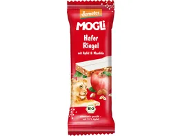 MOGLi Bio Hafer Riegel mit Apfel und Mandeln