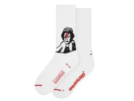 MuseARTa Unisex Socken Banksy Graffiti Lizzie Stardust