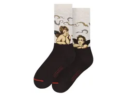 MuseARTa Unisex Socken Raphael Sanzio Die Engel der Sixtina