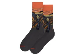 MuseARTa Unisex Socken Edvard Munch Der Schrei