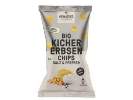 Heimatgut BIO Kichererbsen Chips Salz Pfeffer