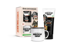 BROOKLYN SOAP COMPANY Rum Mug Set Geschenkpackung