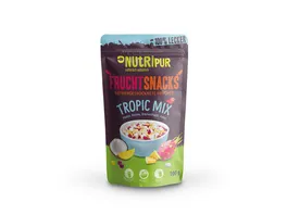 NUTRIPUR Fruchtsnack Tropic Mix gefriergetrocknet