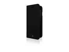 Black Rock Booklet Material Pure fuer Apple iPhone 6 6s 7 8 SE 2020 SE 2022 Schwarz