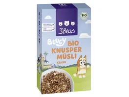 3Bears Bluey Bio Knuspermuesli Kakao