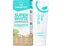 happybrush Zahncreme Super White Protect