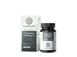 NATURE LOVE Veganes Omega 3 Kapseln