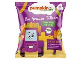 pumpkin organics Bio Gemuese Roellchen