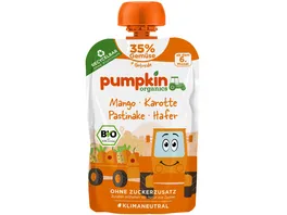 pumpkin organics Bio Quetschie Mango Karotte Pastinake Hafer