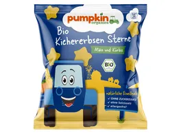 pumpkin organics Bio Kichererbsen Sterne