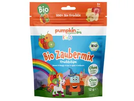 pumpkin organics Bio Zaubermix Fruchtchips