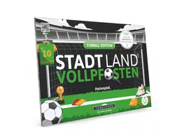 Denkriesen Stadt Land Vollpfosten Fussball Edition Heimspiel A4 Spielblock