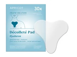 APRICOT Wiederverwendbares Dekollete Pad mit Hyaluron