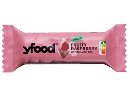 yfood Riegel Fruity Raspberry vegan