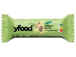 yfood Riegel Crispy Nuts vegan