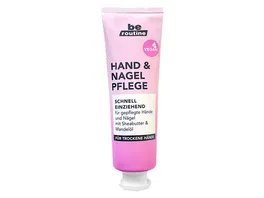 be routine Hand Nagelpflege