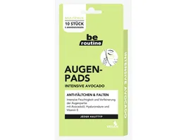 be routine Augenpads Intensive Avocado