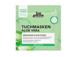 be routine Tuchmasken Aloe Vera