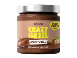 AHEAD Crazy Hazel Nougat Cream mit weniger Zucker